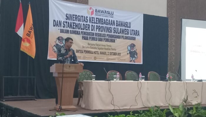 Bawaslu Sulut Ajak Stakeholder Ikut Berperan Lakukan Pengawasan