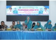 Staf Ahli Tim Penggerak PKK Kabupaten Asahan Lakukan Evaluasi Lomba UP2K di Desa Bunut Sebrang