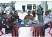 Perkuat Stabilitas Keamanan Wilayah, Wabup Asahan Sambut Kunker Dandenpom I/1 Pematang Siantar