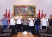 Kunker ke Kapolres, Kakan Pertanahan Kabupaten Asahan Bahas Sertipikasi Aset Polri