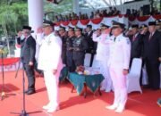 Bupati Pimpin Upacara Penaikan Bendera HUT ke-80 RI di Asahan