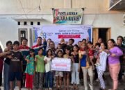 Pertamina Patra Niaga Sulawesi Tebar Kepedulian, Santuni Anak Yatim dan Disabilitas di Bitung pada HUT ke-68 Pertamina