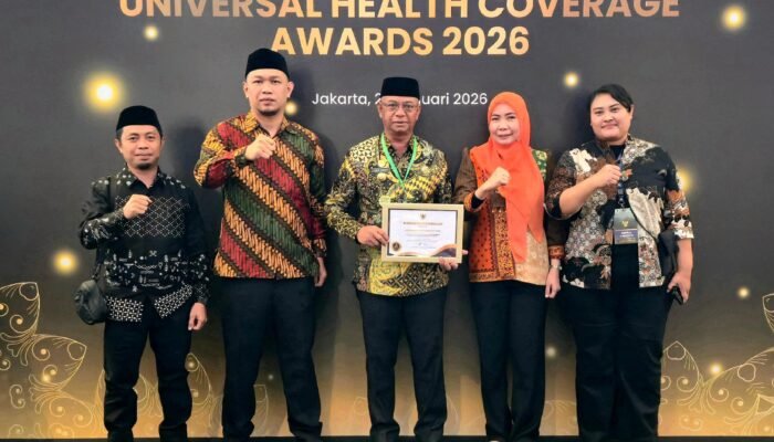 Capai Cakupan JKN 98 Persen, Pemkab Boltim Raih Penghargaan Nasional UHC Kategori Madya