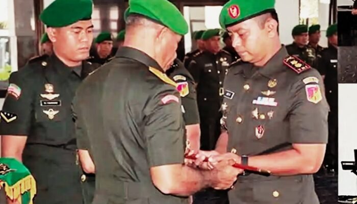 Letkol Inf Ade Rohmat Resmi Jabat Dansecata Rindam XIII Merdeka