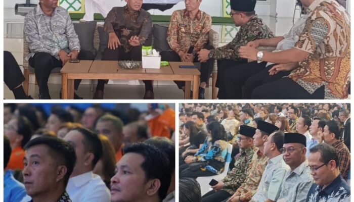 Bupati dan Wabup Boltim Hadiri Syukuran 1 Tahun Kepemimpinan Gubernur dan Wagub Sulut 