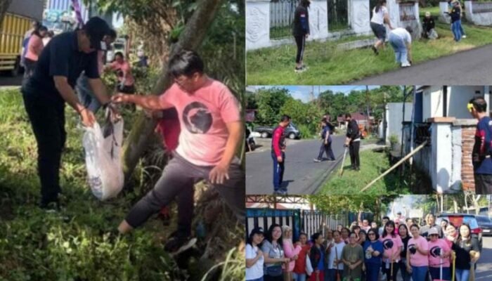 Dukung Gerakan Indonesia Asri, OPD Pemkab Minut Kompak Bersih-Bersih Lingkungan