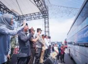 Pertamina Patra Niaga Regional Sulawesi Lepas 125 Pemudik dalam Program Mudik Gratis MyPertamina 2026