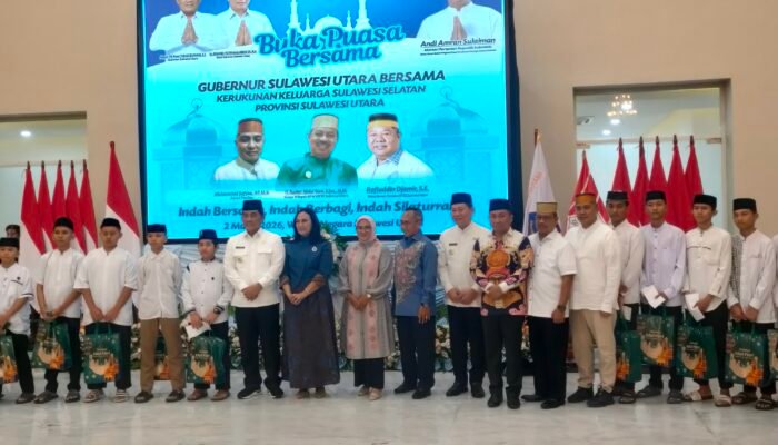 BPW KKSS Sulut Buka Puasa Bersama di Rudis Gubernur, Berbagi Santunan Pada Anak Yatim