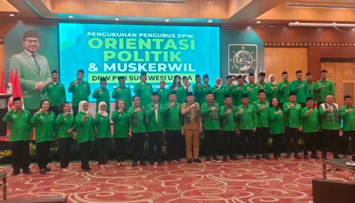 Pengurus DPW PKB Sulut Periode 2026-2031 Resmi Dikukuhkan