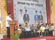 Pelepasan Jemaah Haji Sulut, Amir Liputo Puji Komitmen Gubernur Yulius Selvanus