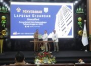 Wali Kota Kotamobagu, Serahkan LKPD Tahun 2025 ke BPK