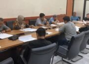Wakil Ketua DPRD Kotamobagu Jusran Deby Mokolanot Pimpin Rapat Banmus