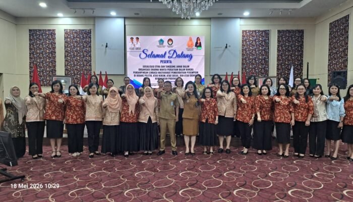 Bareng DP3A, DWP Sulut Perkuat Peran Perempuan Dukung Program YSK-Victoy