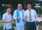 Jaga Harmoni Keagamaan, Anggota DPRD Sulut Normans Luntungan Hadiri Perayaan Pentakosta GPdI