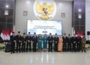 Wali Kota Kotamobagu, Hadiri Pelantikan Tahlis Galang sebagai Sekprov Sulut