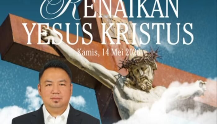 Normans Luntungan Sampaikan Pesan Damai dan Persaudaraan pada Peringatan Kenaikan Yesus Kristus