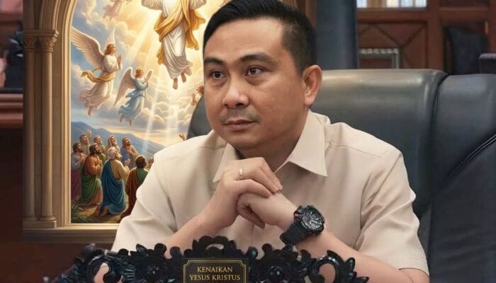 Momentum Kenaikan Yesus Kristus, Nick Lomban Gaungkan Pesan Damai dan Solidaritas Daerah