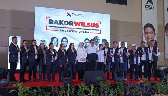 Targetkan Parlemen 2029, PSI Sulut Gelar Rakorwilsus dan Perkenalkan  Kader Baru