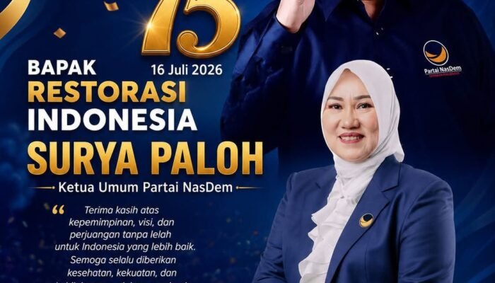 HUT ke-75 Ketum NasDem, Seska Budiman: Terima Kasih Atas Bimbingan dan Motivasi Pemimpin yang Menginspirasi