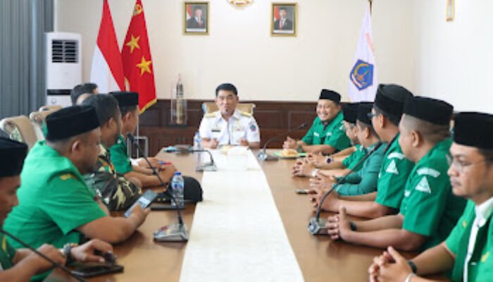 Sinergi Bangun Daerah, GP Ansor Sulut Temui Gubernur Yulius Selvanus Bahas Pelantikan dan Program Kerja