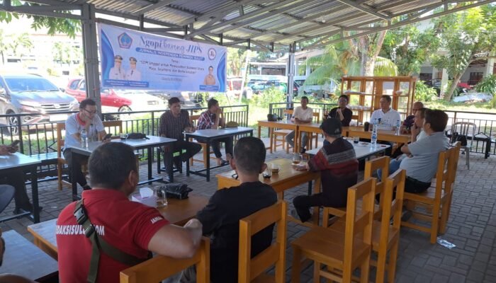 “Ngopi Bareng JIPS”, Disnakertrans : Gubernur Yulius Terus Genjot SDM Unggul, Wujudkan Sulut Maju