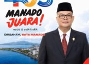 HUT ke-403 Kota Manado, Louis Schramm Ajak Elemen Masyarakat Perkuat Sinergi demi Manado yang Juara, Maju, dan Sejahtera