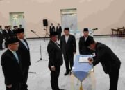 Resmi Lantik Tiga Pejabat Eselon II, Gubernur Yulius : Jabatan Adalah Amanah Yang Harus Dipertanggungjawabkan