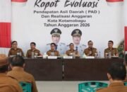 Pemkot Kotamobagu Gelar Rapat Evalusi PAD Tahun 2026