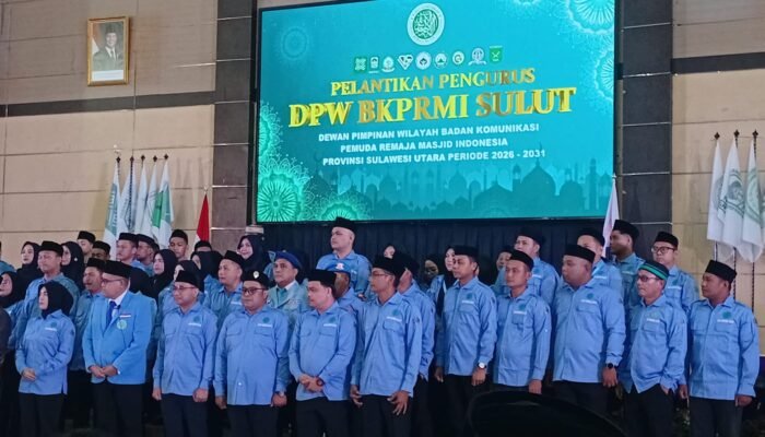 Rangga Meru Ardianto Resmi Jabat Ketua 1 DPW BKPRMI Sulut Periode 2026–2031