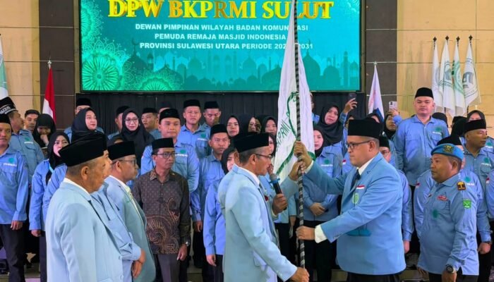 DPW BKPRMI Sulawesi Utara Periode 2026-2031 Resmi Dilantik di Graha Gubernuran Manado
