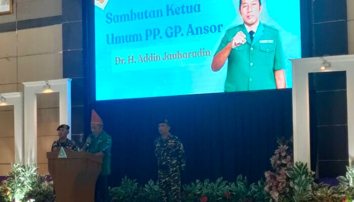 Lantik PW GP Ansor Sulut, Ketum Addin Jauharudin Tegaskan Dua Pilar Utama: SDM dan Ekonomi