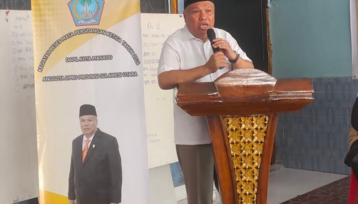 Ubah Lokasi Reses, Anggota DPRD Sulut Amir Liputo Salurkan Bantuan dan Perjuangkan Rumah Korban Kebakaran Wanea