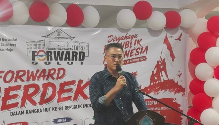 Wakil Ketua DPRD Sulut Royke Anter Buka Lomba  ‘Forward Merdeka’, Tegaskan Pentingnya Sinergi dan Kebersamaan