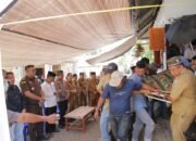 Wali Kota dan wakil Wali kota Kotamobagu Melayat ke rumah Duka Korban tabrakan Drage Race di Upay