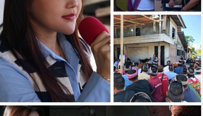 Merajut Harmoni di Banjar Buana Kerta: Sentuhan Tulus Angelia Wenas Menjemput Aspirasi Warga Mopugad