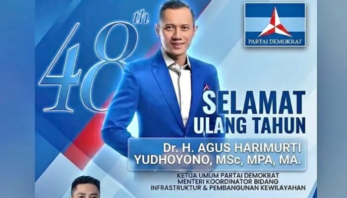 Puji Kepemimpinan Visioner, Royke Anter Beri Ucapan Selamat Ulang Tahun ke-48 untuk Ketum Demokrat AHY