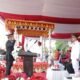 HUT RI ke 81 Tahun Wakil Wali Kota Kotamobagu Pimpin Upacara Penurunan Bendera
