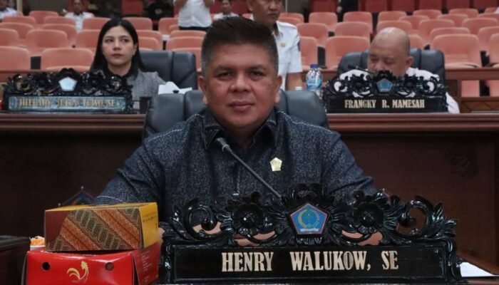 Paripurna Laporan Hasil Reses, Henry Walukow Suarakan Jalan Rusak Menuju KEK, dan Apresiasi Respon Cepat Pemprov