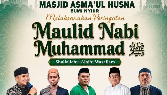GP Ansor Manado Bersama BTM Asma’ul Husna Gelar Peringatan Maulid Nabi SAW pada 4 September Ini