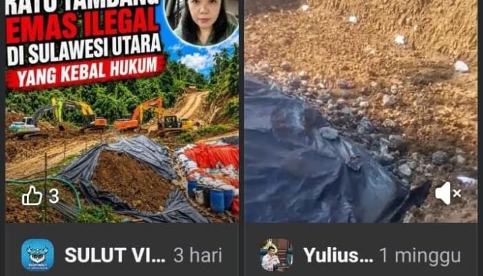 Publik Sulut ‘Tantang’ Kapolda Baru Tangkap ‘Otak’ PETI, Salah Satunya Diduga Miliki 4 Lokasi