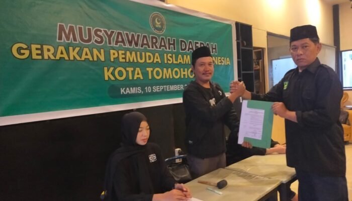 Terpilih Aklamasi, Iskandar Baladraf Resmi Pimpin GPII Kota Tomohon Periode 2026–2031