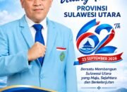 Optimisme HUT ke-62 Sulut, Donal Pakuku Apresiasi Kepemimpinan Gubernur dan Ajak Pemuda Masjid Kolaborasi Bangun Daerah