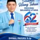 Optimisme HUT ke-62 Sulut, Donal Pakuku Apresiasi Kepemimpinan Gubernur dan Ajak Pemuda Masjid Kolaborasi Bangun Daerah