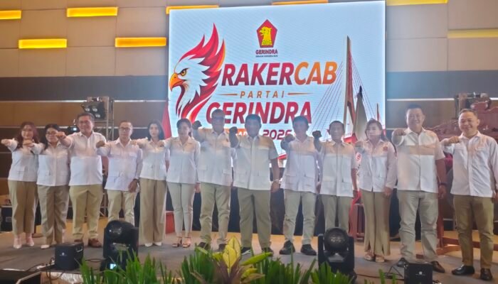 Yulius Selvanus Dorong Louis Schramm Maju Pilwalkot dan Targetkan Lonjakan Kursi Gerindra di Sulut