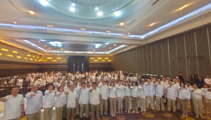Gerindra Manado Gelar Rakercab 2026, Louis Carl Schramm Tegaskan Kesiapan Hadapi Pilkada dan Target 20 Kursi