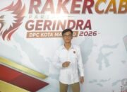 Hadiri Rakercab Manado, Yohanes Macpal Tegaskan PAC Gerindra Tikala Tegak Lurus Satu Komando