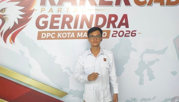 Hadiri Rakercab Manado, Yohanes Macpal Tegaskan PAC Gerindra Tikala Tegak Lurus Satu Komando
