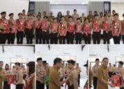 Wali Kota Kotamobagu, Terima Kontingen Pramuka Usai Ikuti Jambore Nasional Ke 12