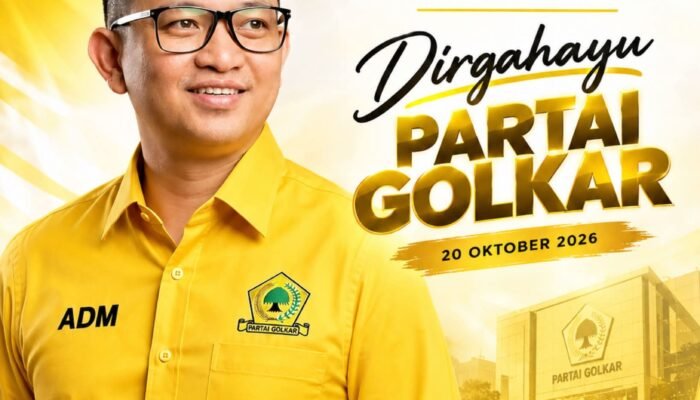 HUT ke-62 Partai Golkar: Aditya Anugrah Moha Bakar Semangat Kader, Tegaskan Komitmen ‘Kerja Nyata, Rakyat Sejahtera’