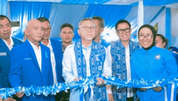 Zulkifli Hasan Resmikan Gedung Baru DPW PAN Sulut di Manado, Minta Kader Jadikan ‘Rumah Rakyat’